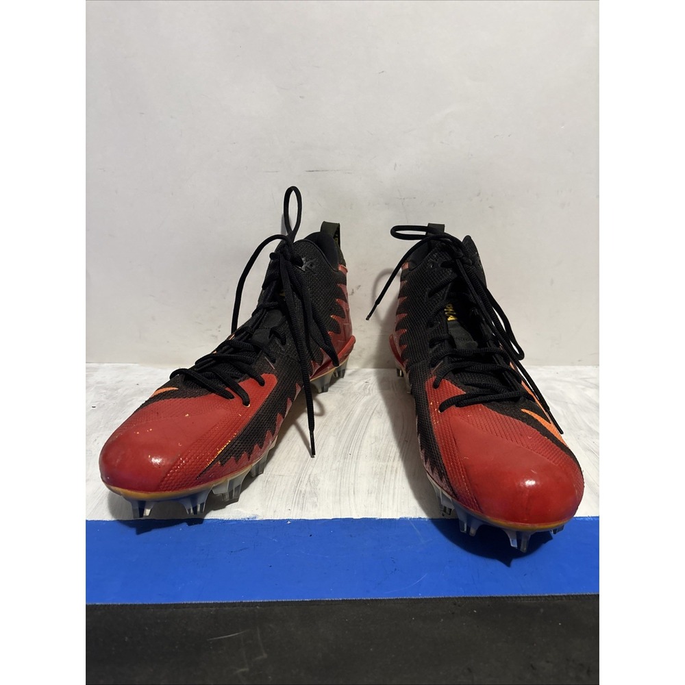 Nike Alpha Menace Pro Mid Football Cleats Mens 15 Red Black 845320-608